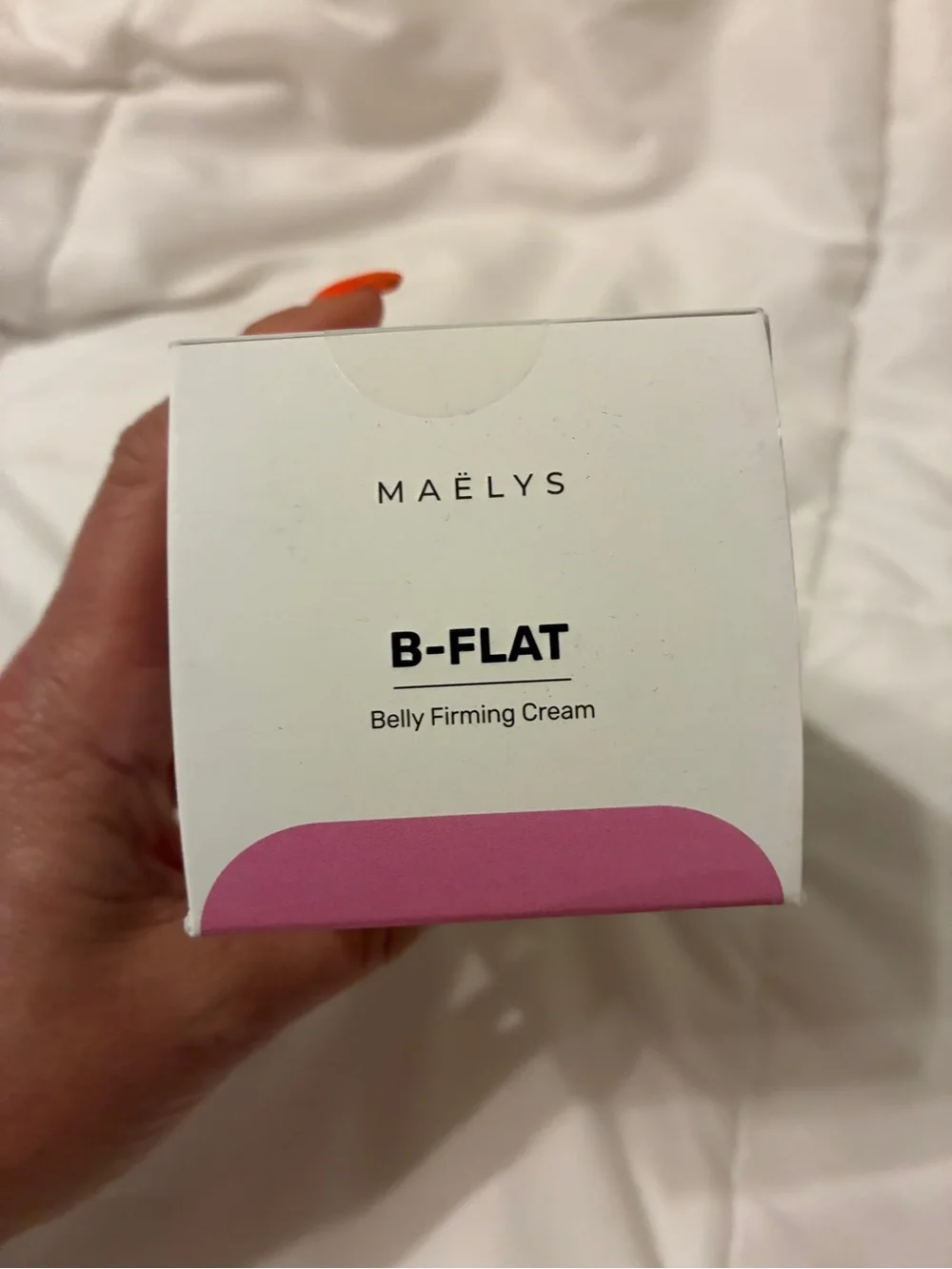 MAËLYS B-FLAT Belly Firming Cream — Pink-Orange